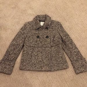 Women’s tweed pea coat